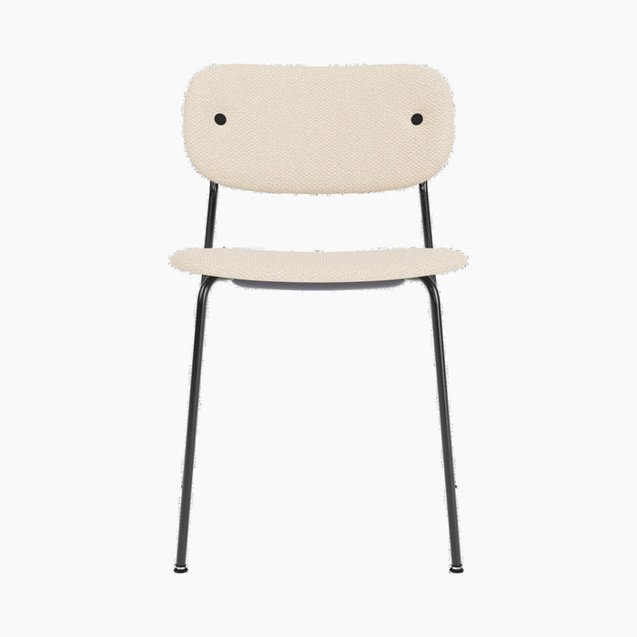 Co Dining Chair, fully upholstered, Black - Logan Jasmine
