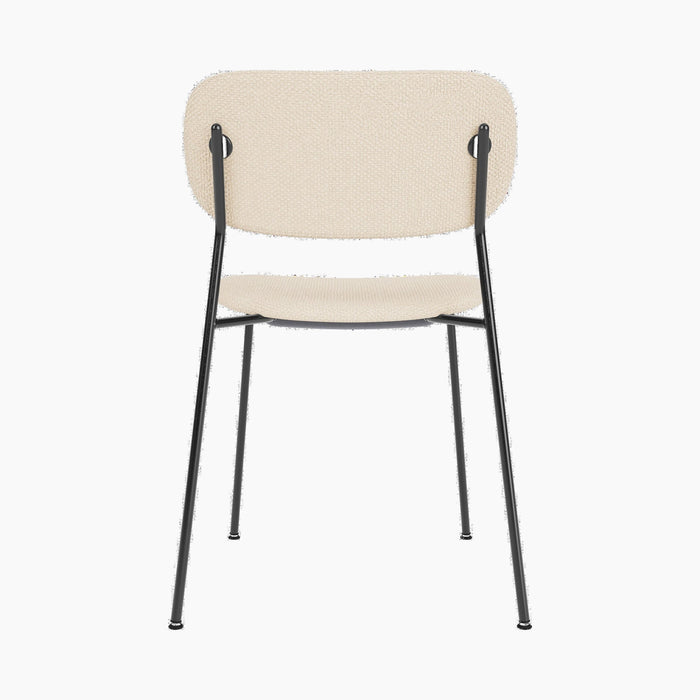 Co Dining Chair, fully upholstered, Black - Logan Jasmine