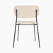 Co Dining Chair, fully upholstered, Black - Logan Jasmine
