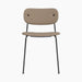 Co Dining Chair, fully upholstered, Black - Logan Flint