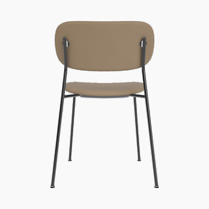 Co Dining Chair, fully upholstered, Black - Sierra 1611