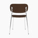 Co Dining Chair, fully upholstered, Chrome - Audo Bouclé 07