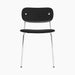 Co Dining Chair, fully upholstered, Chrome - Sierra 1001
