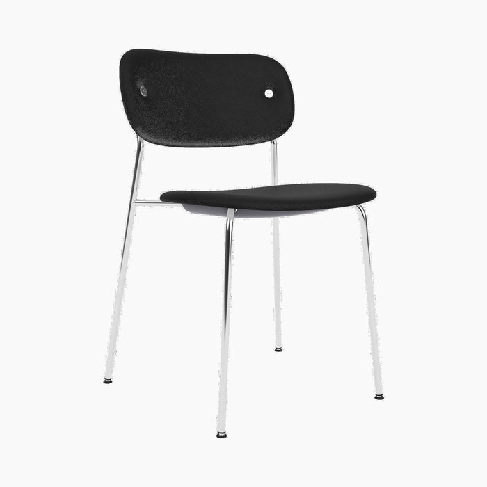 Co Dining Chair, fully upholstered, Chrome - Sierra 1001