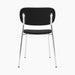 Co Dining Chair, fully upholstered, Chrome - Sierra 1001