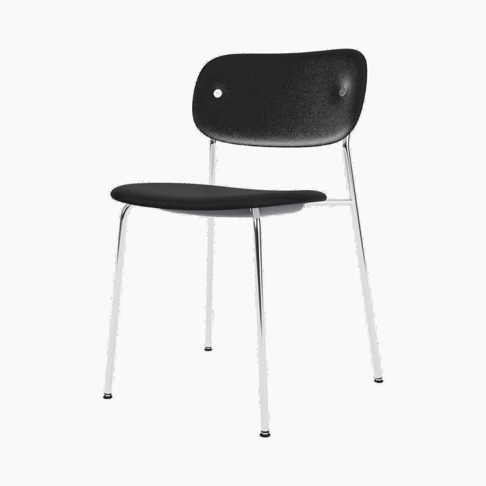 Co Dining Chair, fully upholstered, Chrome - Sierra 1001