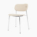 Co Dining Chair, fully upholstered, Chrome - Logan Jasmine