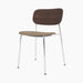 Co Dining Chair, upholstered seat, Chrome - Sierra 1611