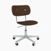 Co Task Chair, Fully Upholstered, Aluminium base - Audo Bouclé 07