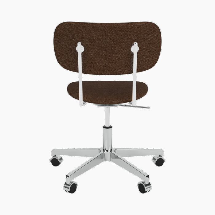 Co Task Chair, Fully Upholstered, Aluminium base - Audo Bouclé 07