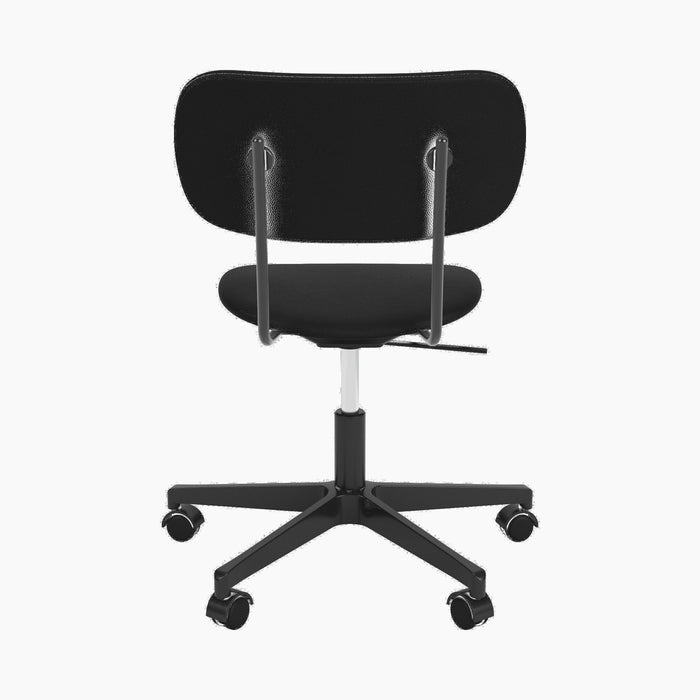 Co Task Chair, Fully Upholstered, Black base - Sierra 1001
