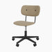 Co Task Chair, Fully Upholstered, Black base - Audo Bouclé 02