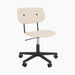 Co Task Chair, Fully Upholstered, Black base - Logan Jasmine