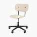 Co Task Chair, Fully Upholstered, Black base - Logan Jasmine