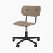 Co Task Chair, Fully Upholstered, Black base - Logan Flint