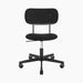 Co Task Chair, Fully Upholstered, Black base - Sierra 1001