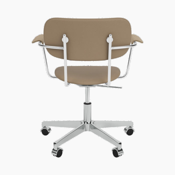 Co Task Chair, Fully Upholstered w/armrest, Aluminium base - Sierra 1611