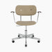 Co Task Chair, Fully Upholstered w/armrest, Aluminium base - Audo Bouclé 02