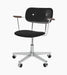 Co Task Chair, Fully Upholstered w/armrest, Aluminium base - Sierra 1001