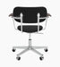 Co Task Chair, Fully Upholstered w/armrest, Aluminium base - Sierra 1001