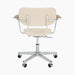Co Task Chair, Fully Upholstered w/armrest, Aluminium base - Logan Jasmine