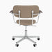 Co Task Chair, Fully Upholstered w/armrest, Aluminium base - Logan Flint