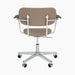 Co Task Chair, Fully Upholstered w/armrest, Aluminium base - Logan Flint