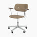 Co Task Chair, Fully Upholstered w/armrest, Aluminium base - Sierra 1611