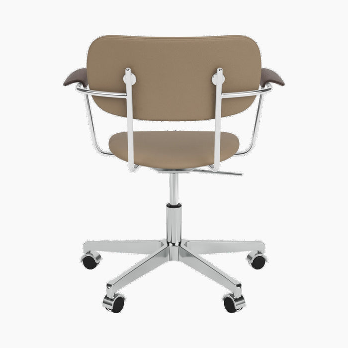 Co Task Chair, Fully Upholstered w/armrest, Aluminium base - Sierra 1611