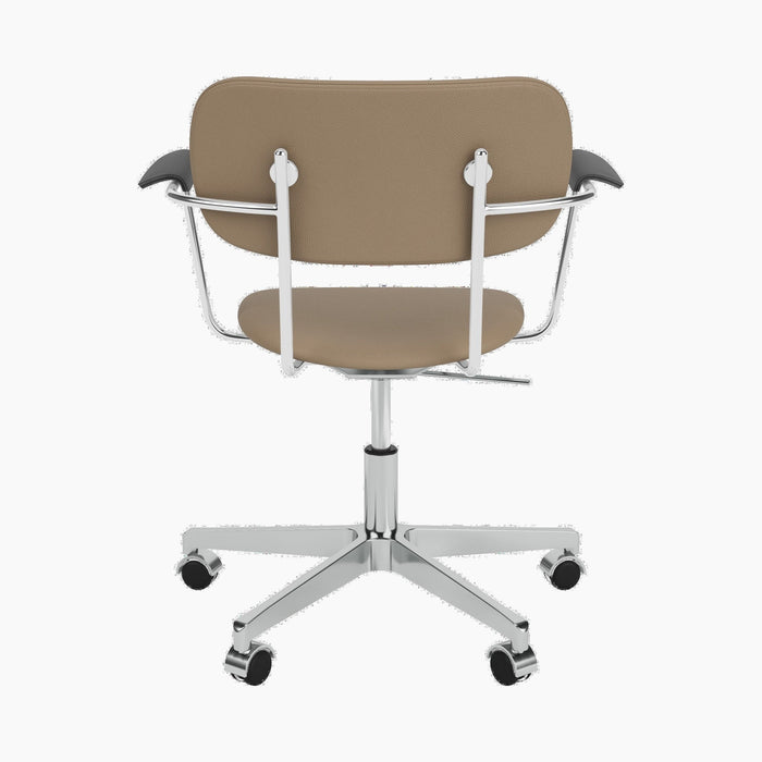 Co Task Chair, Fully Upholstered w/armrest, Aluminium base - Sierra 1611
