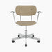 Co Task Chair, Fully Upholstered w/armrest, Aluminium base - Audo Bouclé 02