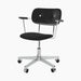 Co Task Chair, Fully Upholstered w/armrest, Aluminium base - Sierra 1001