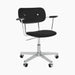 Co Task Chair, Fully Upholstered w/armrest, Aluminium base - Sierra 1001