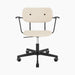 Co Task Chair, Fully Upholstered, w/armrest, Black base - Logan Jasmine