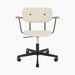 Co Task Chair, Fully Upholstered, w/armrest, Black base - Logan Jasmine