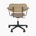 Co Task Chair, Fully Upholstered, w/armrest, Black base - Logan Flint