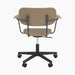 Co Task Chair, Fully Upholstered, w/armrest, Black base - Sierra 1611