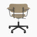 Co Task Chair, Fully Upholstered, w/armrest, Black base - Audo Bouclé 02