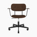 Co Task Chair, Fully Upholstered, w/armrest, Black base - Audo Bouclé 07