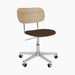 Co Task Chair, Seat Upholstered, Aluminium base - Audo Bouclé 07
