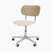 Co Task Chair, Seat Upholstered, Aluminium base - Logan Jasmine