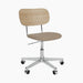 Co Task Chair, Seat Upholstered, Aluminium base - Logan Flint
