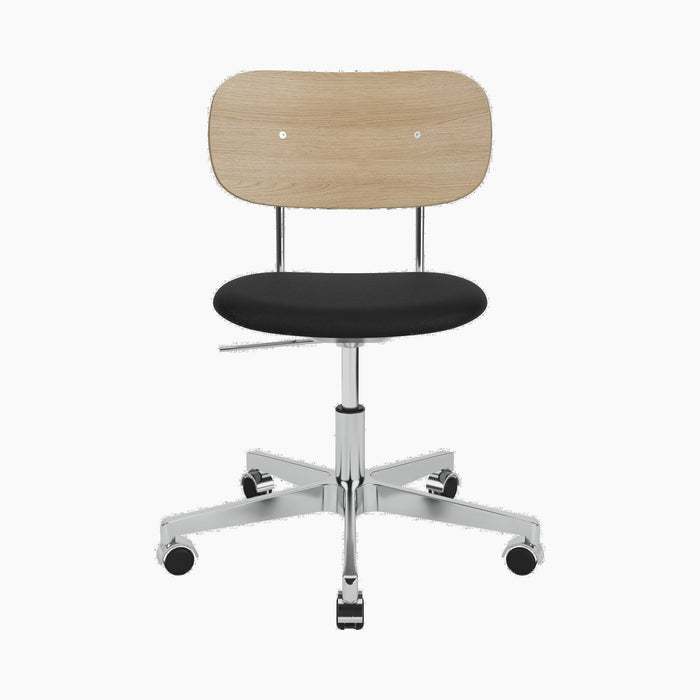 Co Task Chair, Seat Upholstered, Aluminium base - Sierra 1001