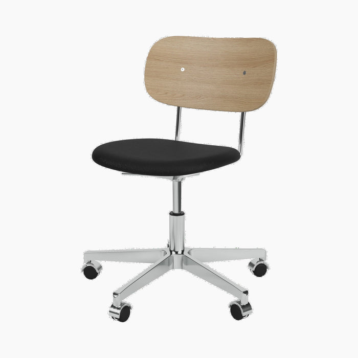 Co Task Chair, Seat Upholstered, Aluminium base - Sierra 1001