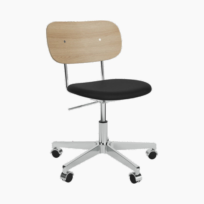 Co Task Chair, Seat Upholstered, Aluminium base - Sierra 1001