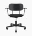 Co Task Chair, Seat Upholstered, Black base - Sierra 1001