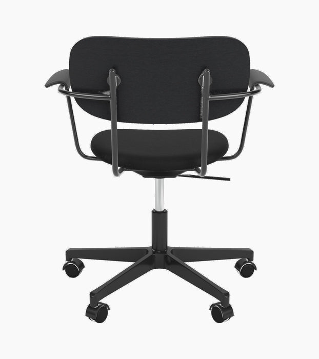 Co Task Chair, Seat Upholstered, Black base - Sierra 1001