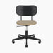 Co Task Chair, Seat Upholstered, Black base - Audo Bouclé 02