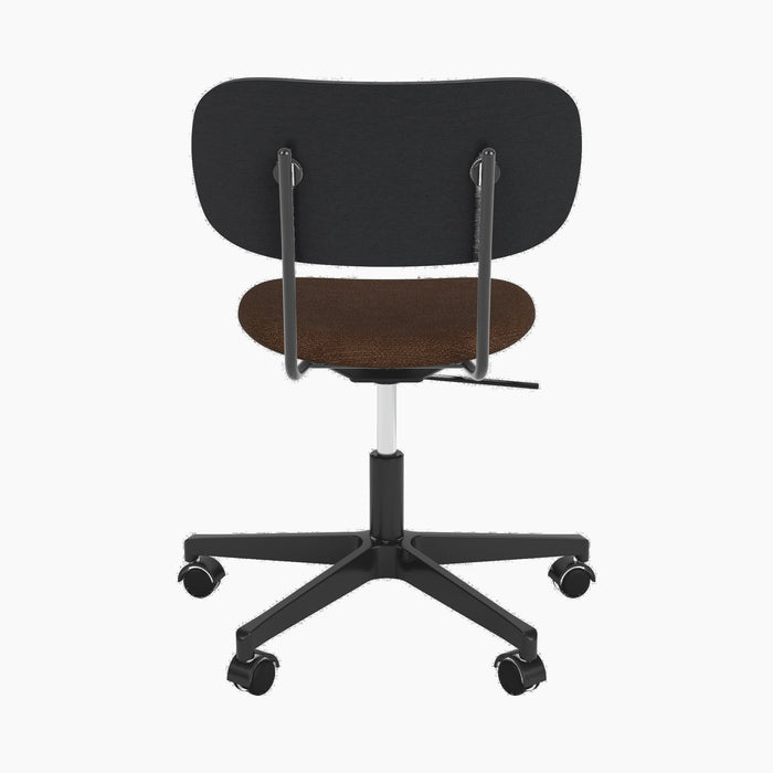Co Task Chair, Seat Upholstered, Black base - Audo Boucle 07
