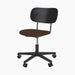 Co Task Chair, Seat Upholstered, Black base - Audo Boucle 07